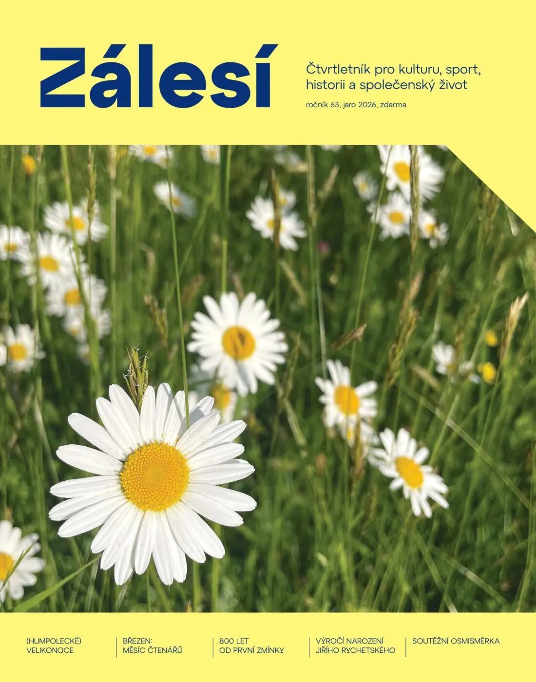 Jarní číslo čtvrtletníku Zálesí