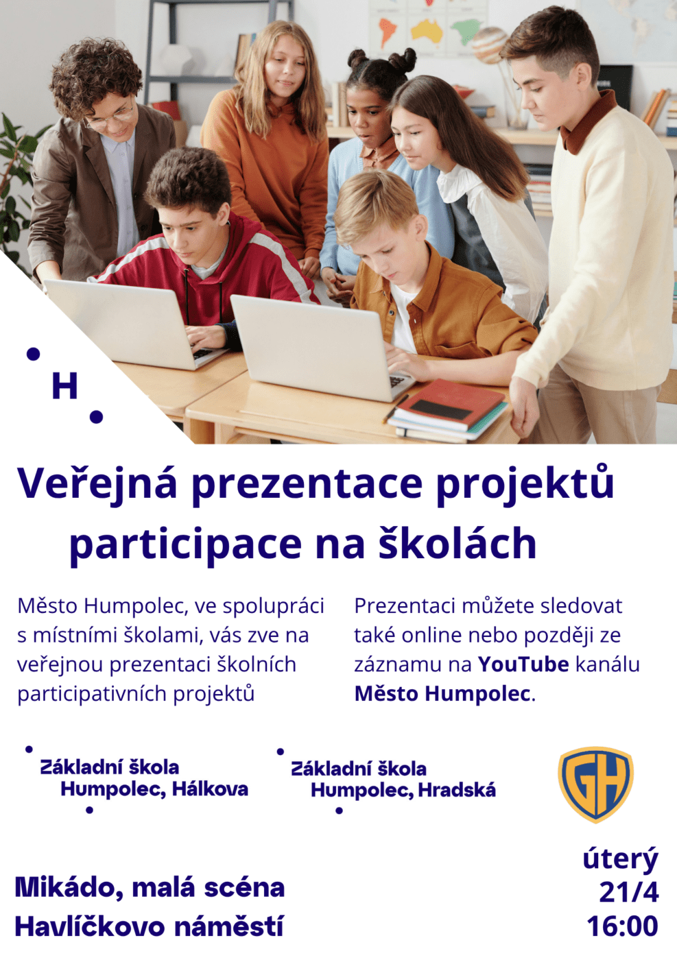 Veřejná prezentace projektů participace na školách