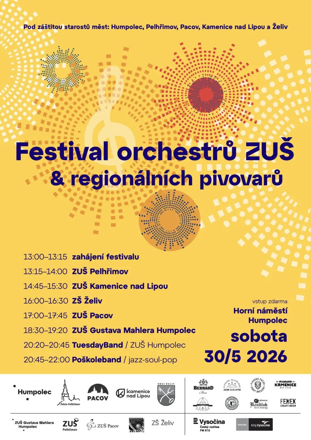 Festival orchestrů ZUŠ a regionálních pivovarů