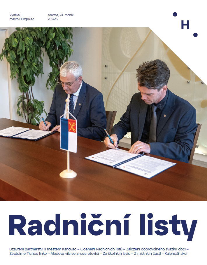 Květnové vydání Radničních listů
