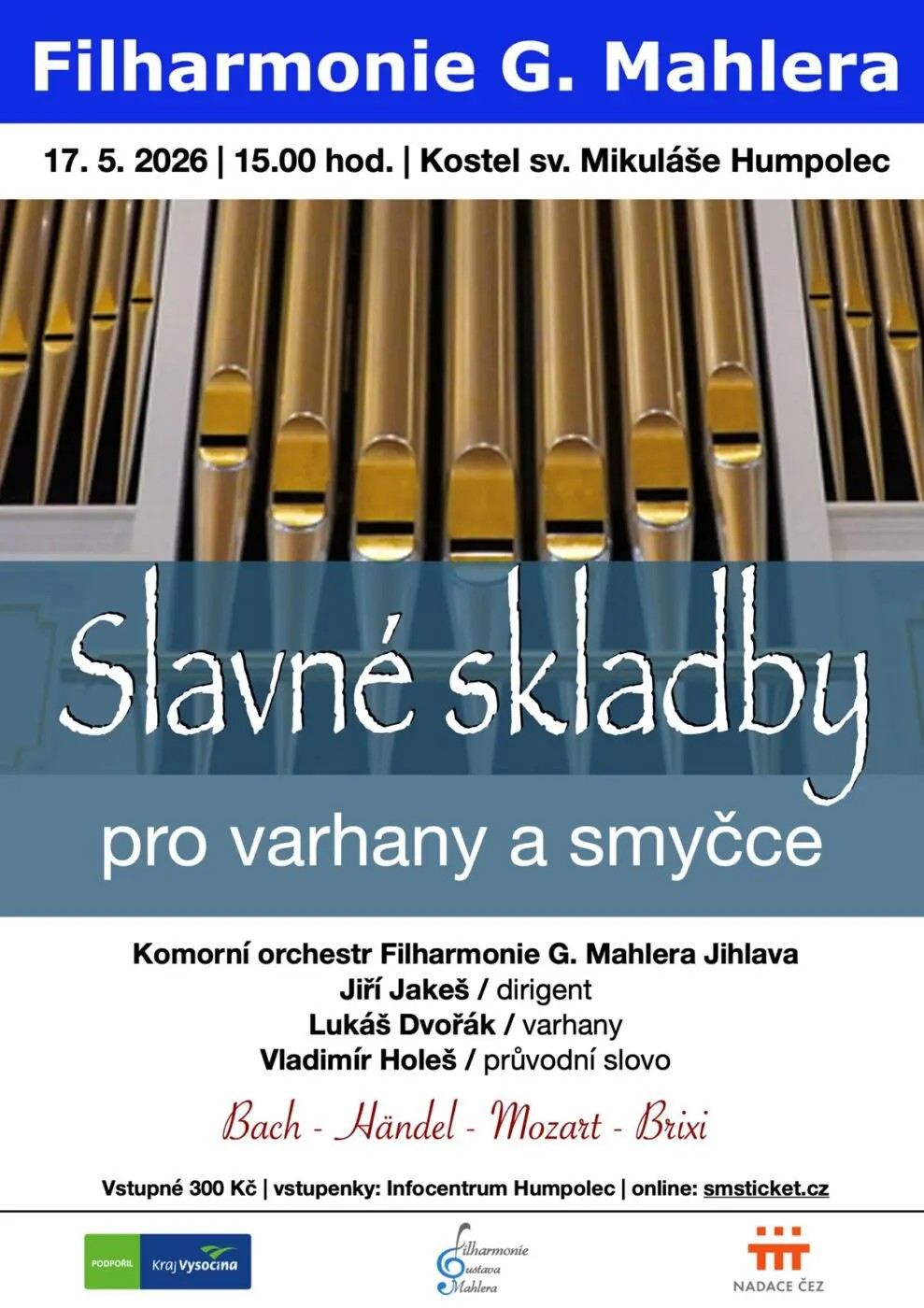 Slavné skladby pro varhany a smyčce
