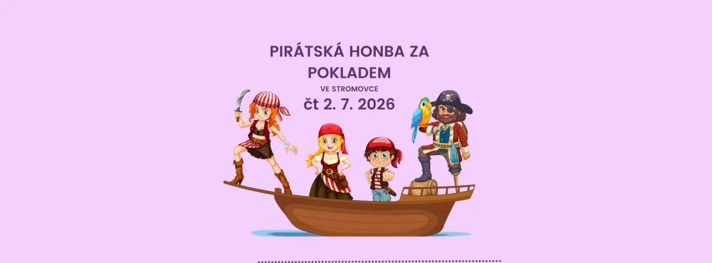 Pirátská honba za pokladem ve Stromovce