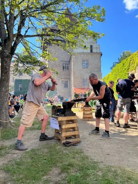 Kovářské setkání na hradě Lipnici