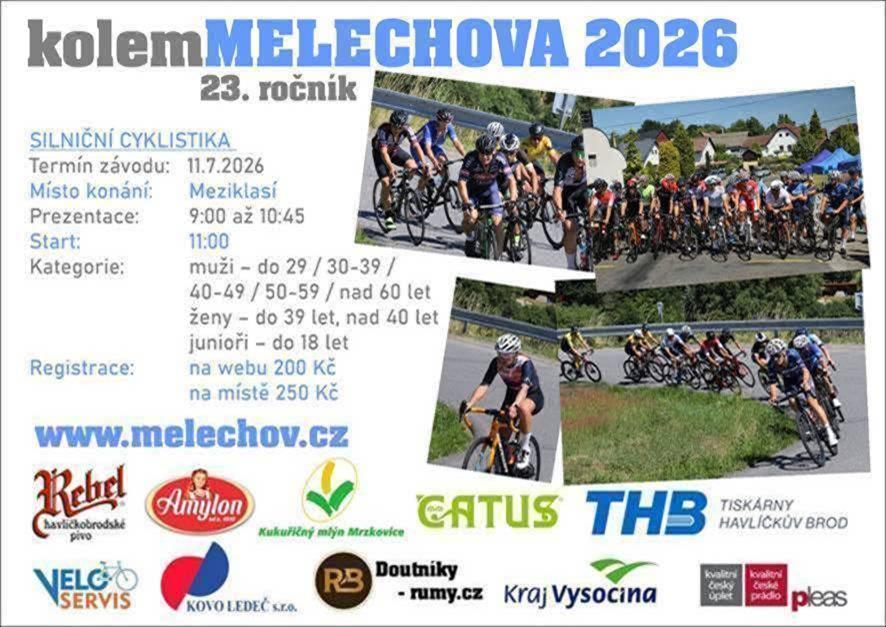 Kolem Melechova 2026 – silniční cyklistika