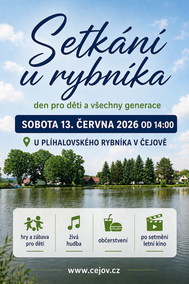 Setkání u rybníka – den pro děti a všechny generace