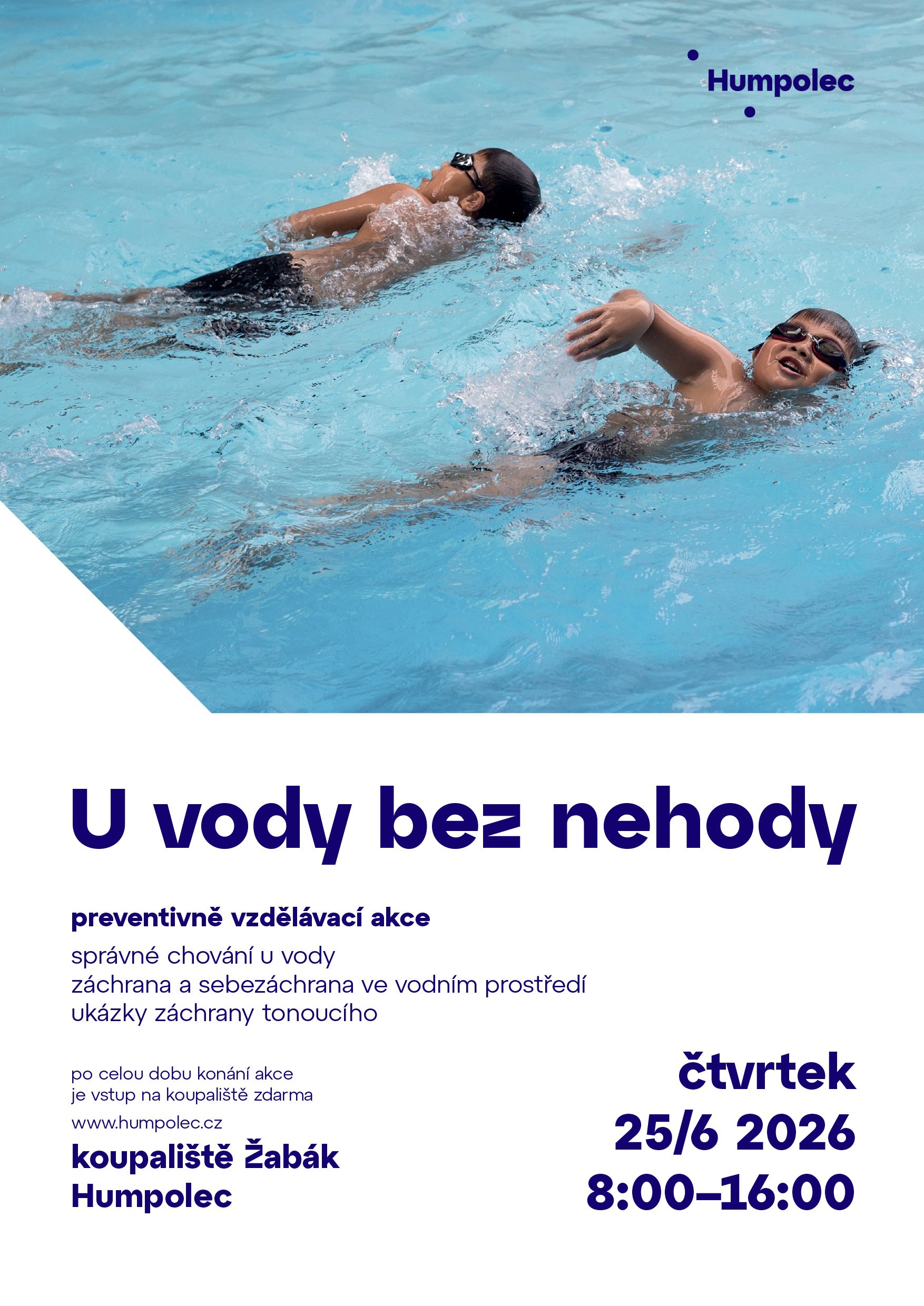 U vody bez nehody