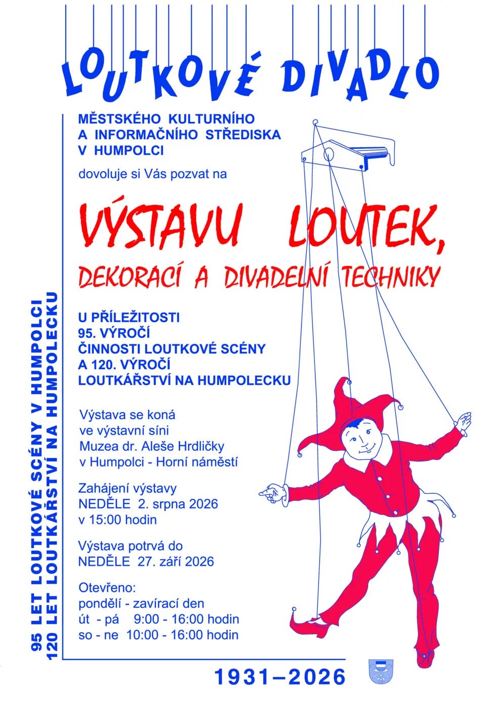 Výstava humpoleckých loutkářů k 95. výročí založení souboru