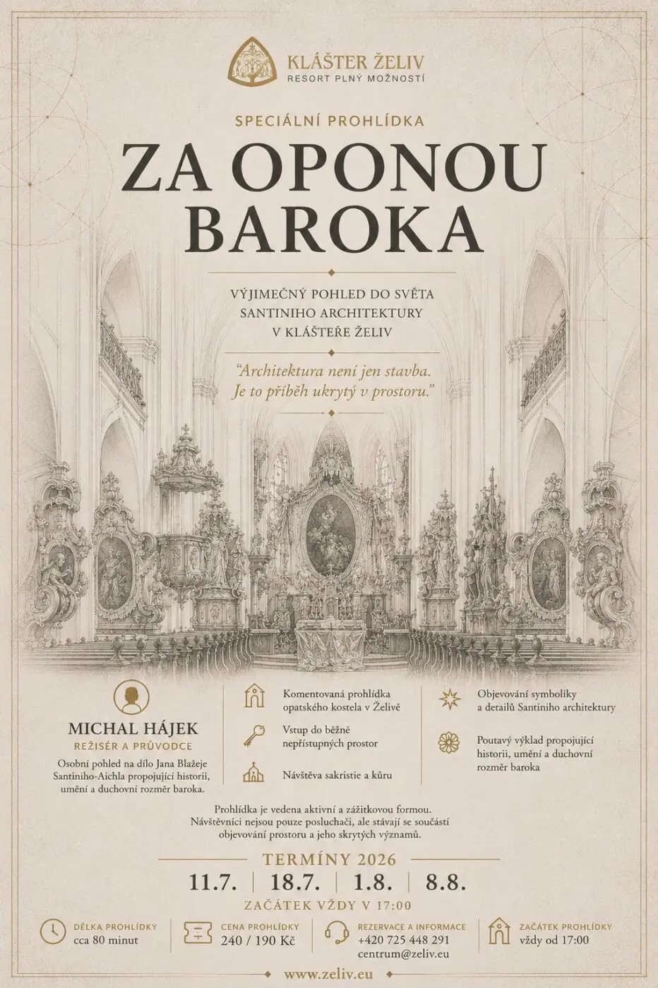 Speciální prohlídka: Za oponou baroka