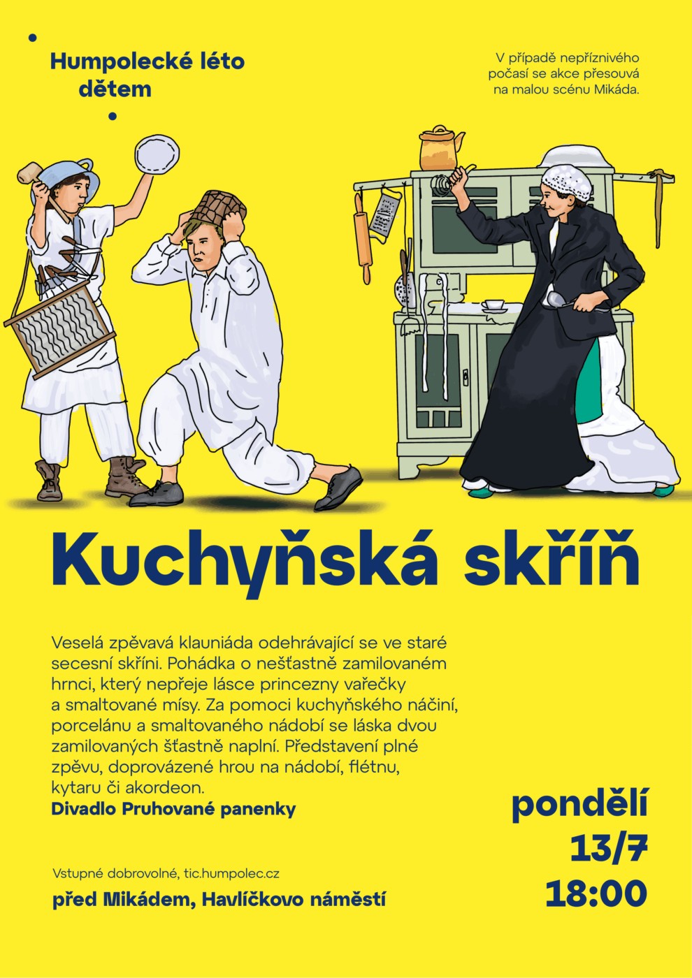 Divadélka pro děti: Kuchyňská skříň