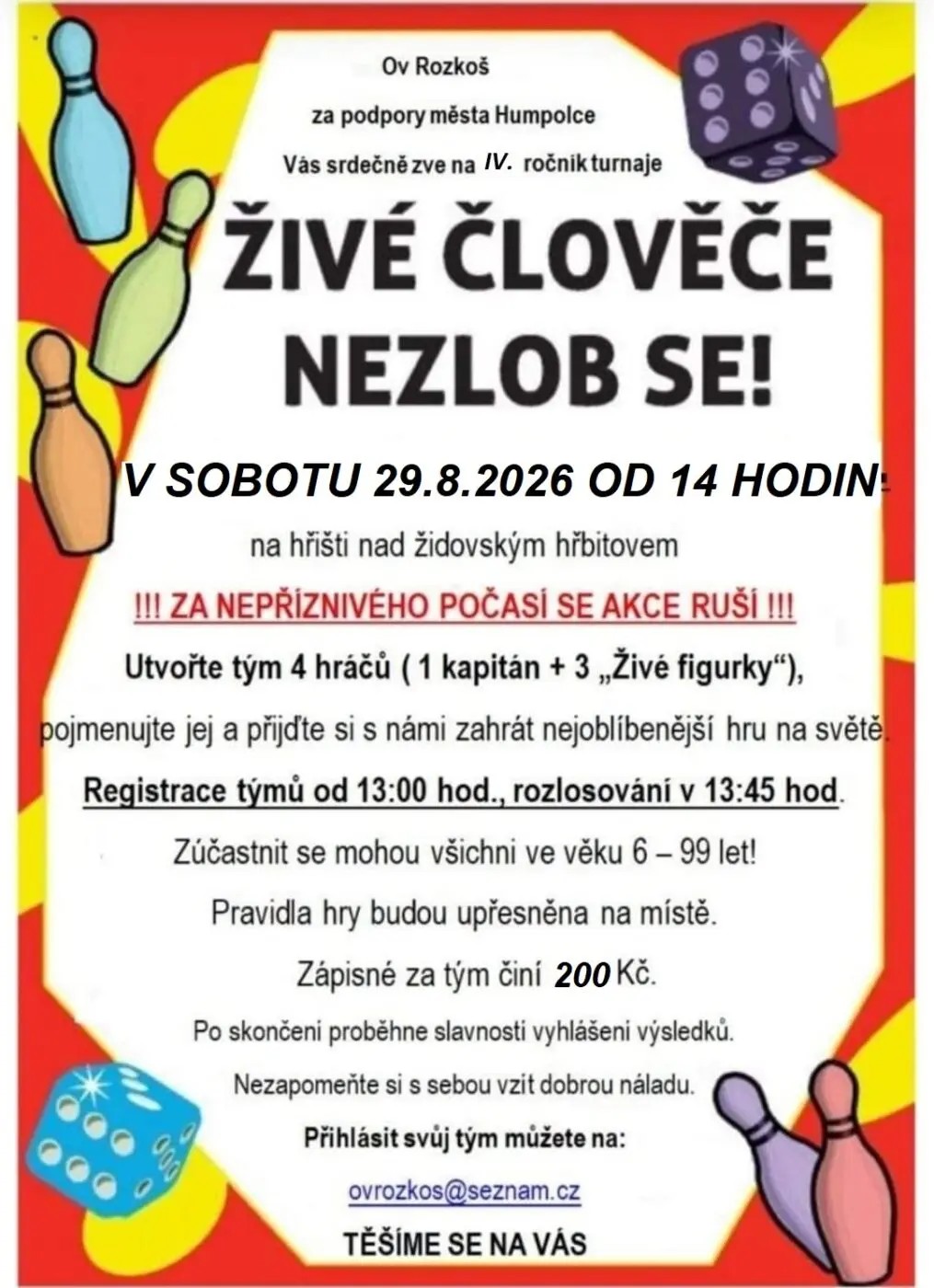 Živé Člověče, nezlob se!