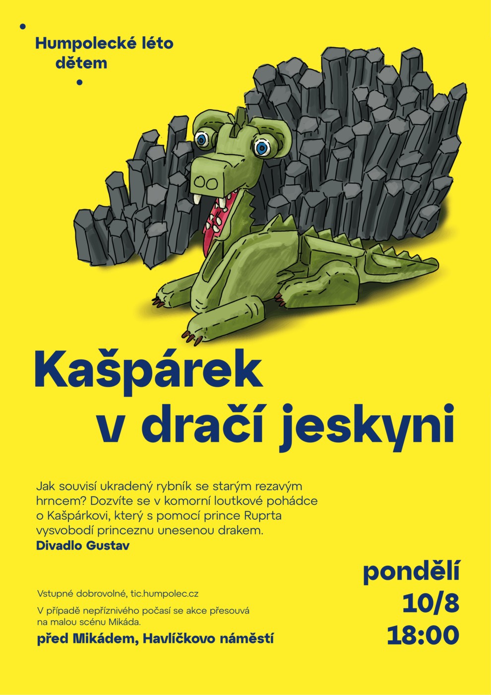 Divadélka pro děti: Kašpárek v dračí jeskyni