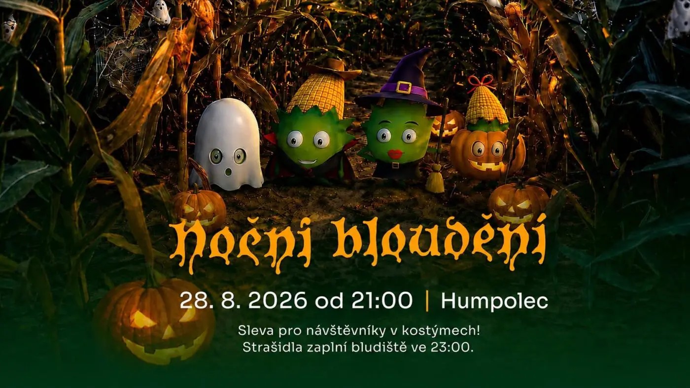 Noční bloudění v kukuřičném bludišti