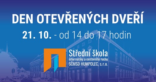 Střední škola informatiky a cestovního ruchu zve na den otevřených dveří