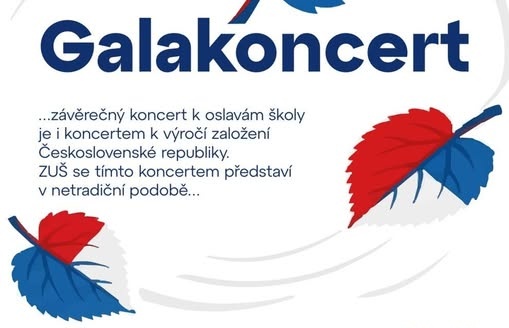 Galakoncert k 80. výročí ZUŠ Gustava Mahlera: v úterý 27. října v kině