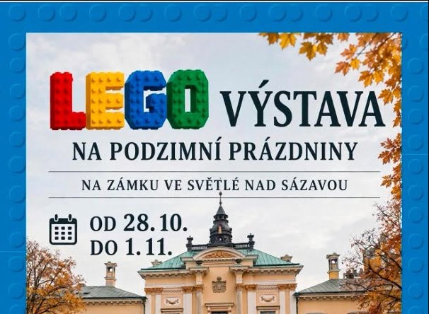 LEGO výstava na zámku ve Světlé nad Sázavou: figurky, středověké panorama i filmové scény