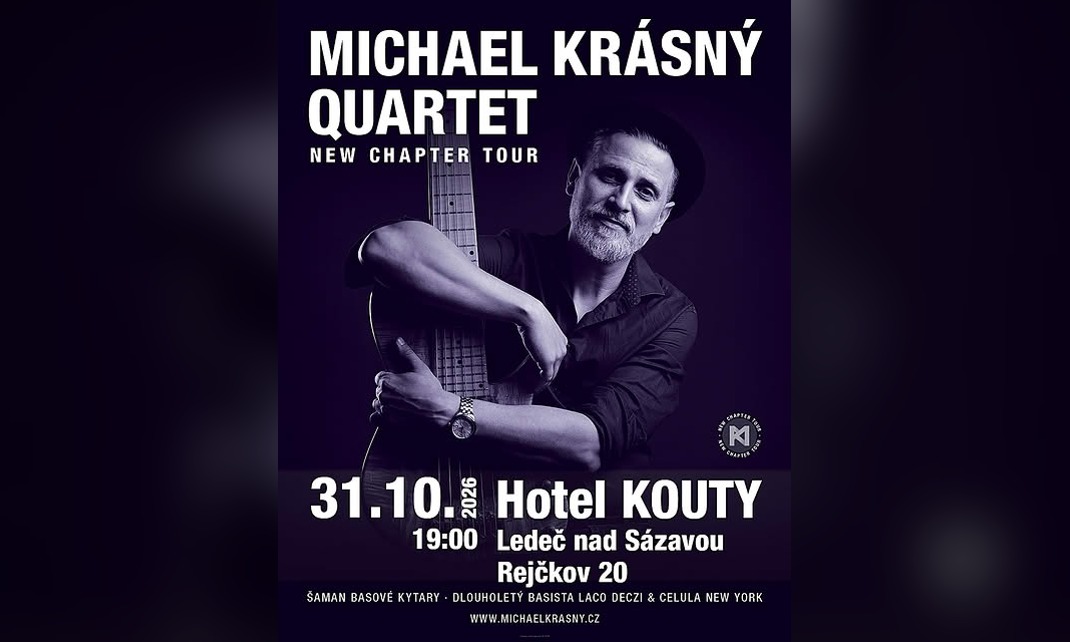 Jazz, soul a groove: Michael Krásný poprvé s vlastním kvartetem